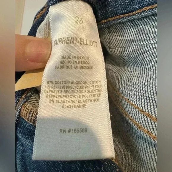 NWT Current/Elliot The Freeway Cigarette Jean in Virtuoso - Picture 5 of 5